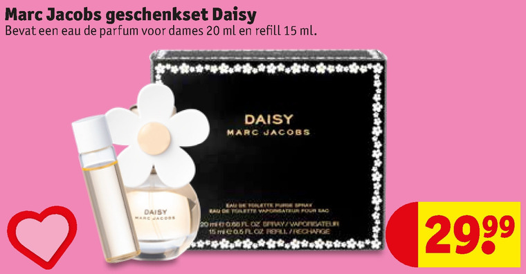 Marc Jacobs   parfum geschenkset folder aanbieding bij  Kruidvat - details