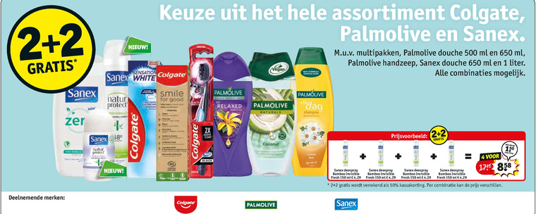 Colgate   handzeep, shampoo folder aanbieding bij  Kruidvat - details