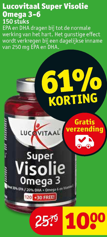 Lucovitaal   voedingssupplement, visolie folder aanbieding bij  Kruidvat - details