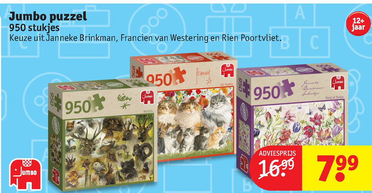 Jumbo   legpuzzel folder aanbieding bij  Kruidvat - details