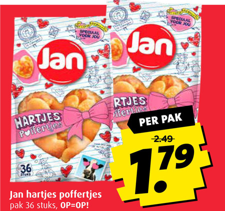 Jan   poffertjes folder aanbieding bij  Boni - details