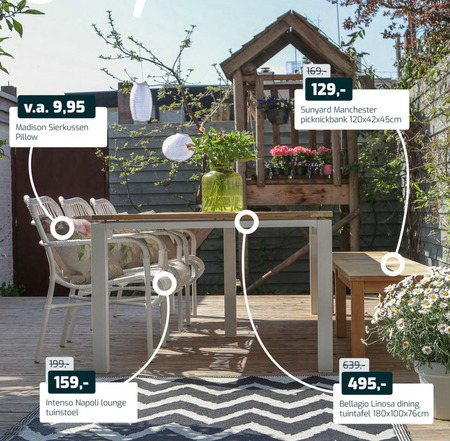 aankunnen dempen foto tuinstoel, tuintafel folder aanbieding bij Kees Smit - details