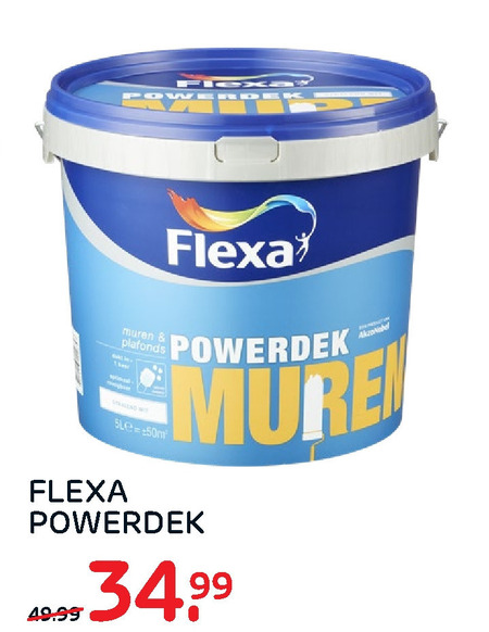 Flexa   muurverf folder aanbieding bij  Praxis - details