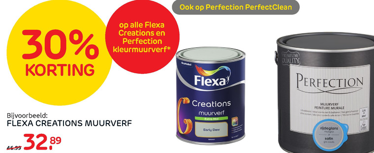 Flexa   muurverf folder aanbieding bij  Praxis - details