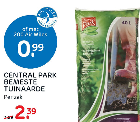 Central Park   tuinaarde folder aanbieding bij  Praxis - details