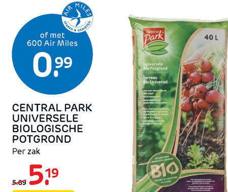 Central Park   potgrond folder aanbieding bij  Praxis - details