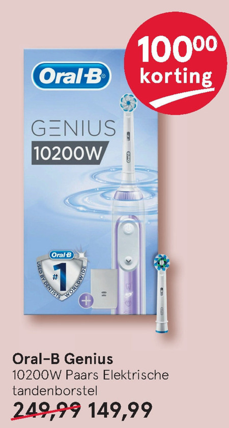 Braun Oral-B   electrische tandenborstel folder aanbieding bij  Etos - details