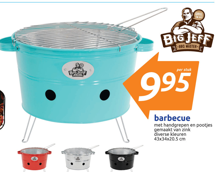 geluk Zonder twijfel ik heb nodig houtskool barbecue folder aanbieding bij Action - details