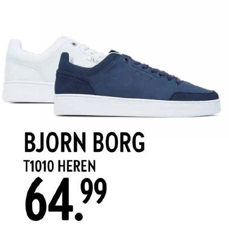 Bjorn Borg   heren sneakers folder aanbieding bij  Perry Sport - details