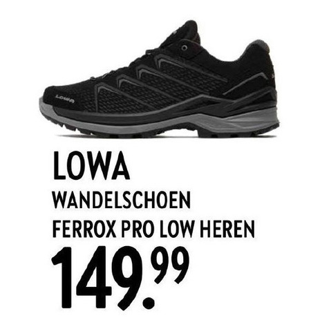 wandelschoenen folder aanbieding bij Sport -