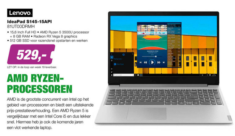 Lenovo   notebook folder aanbieding bij  EP Electronic Partner - details