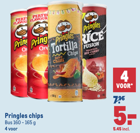 Pringles   chips folder aanbieding bij  Makro - details