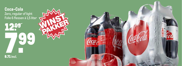 Coca-Cola   cola folder aanbieding bij  Makro - details