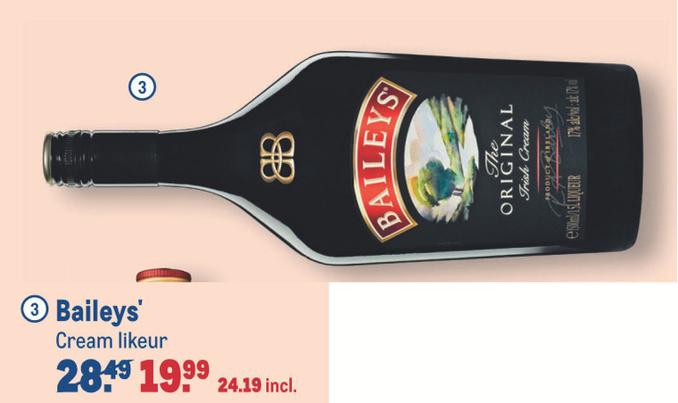 Baileys   likeur folder aanbieding bij  Makro - details