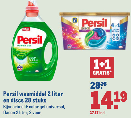 Persil   wasmiddel folder aanbieding bij  Makro - details