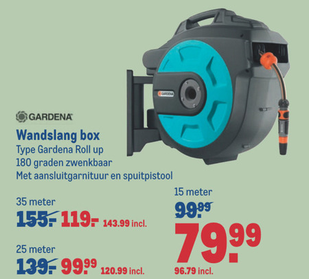 veel plezier hoek Sluier Gardena tuinslanghaspel folder aanbieding bij Makro - details