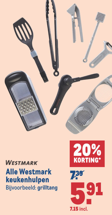 Westmark   dunschiller, knoflookpers folder aanbieding bij  Makro - details