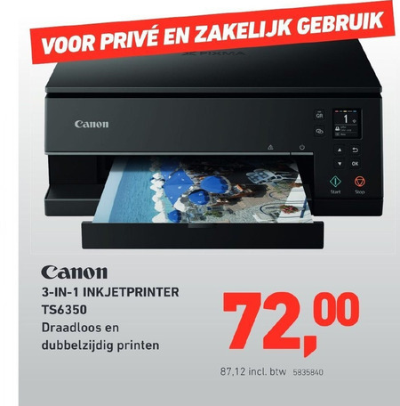 Canon   all-in-one printer folder aanbieding bij  Office Centre - details