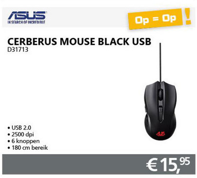 Asus   muis folder aanbieding bij  Informatique - details