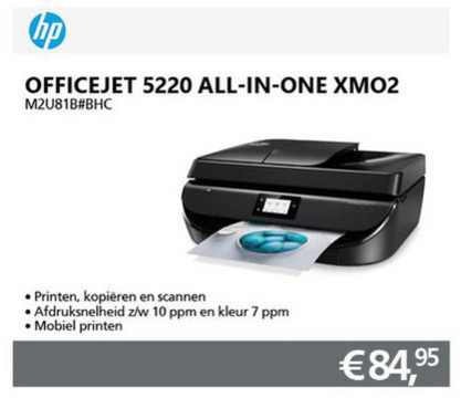 HP   all-in-one printer folder aanbieding bij  Informatique - details