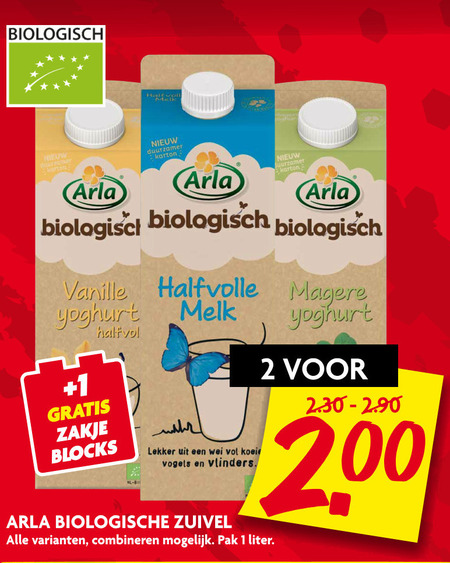 Arla   yoghurt, zuivel folder aanbieding bij  Dekamarkt - details