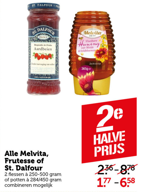 St Dalfour   jam, honing folder aanbieding bij  Coop - details