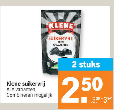 Klene   drop folder aanbieding bij  Albert Heijn - details