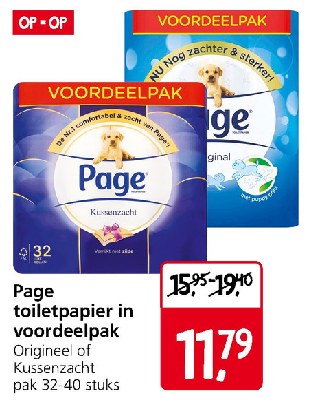 Page   toiletpapier folder aanbieding bij  Jan Linders - details