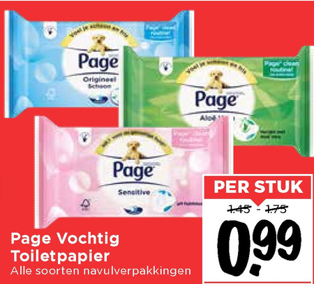 Page   vochtig toiletpapier folder aanbieding bij  Vomar - details