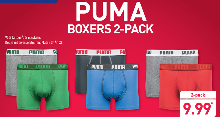 puma boxers aanbieding