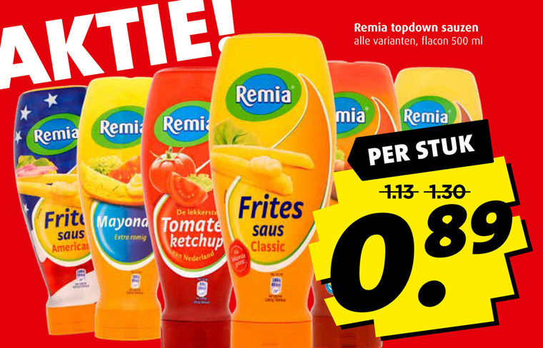 Remia   curryketchup, mayonaise folder aanbieding bij  Boni - details