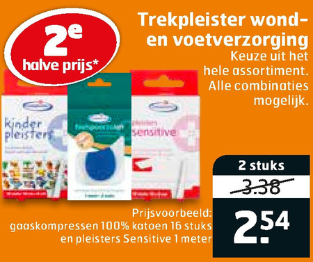 Trekpleister Huismerk   pleister, blaarpleisters folder aanbieding bij  Trekpleister - details