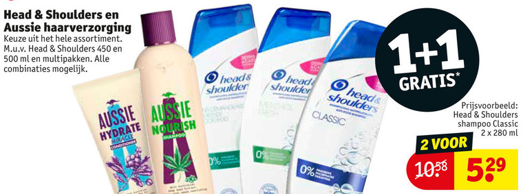 Head and Shoulders   conditioner, haarverzorging folder aanbieding bij  Kruidvat - details