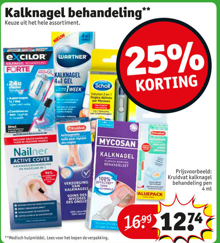 Scholl   nagelverzorging folder aanbieding bij  Kruidvat - details