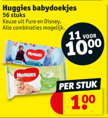 Huggies   billendoekjes folder aanbieding bij  Kruidvat - details