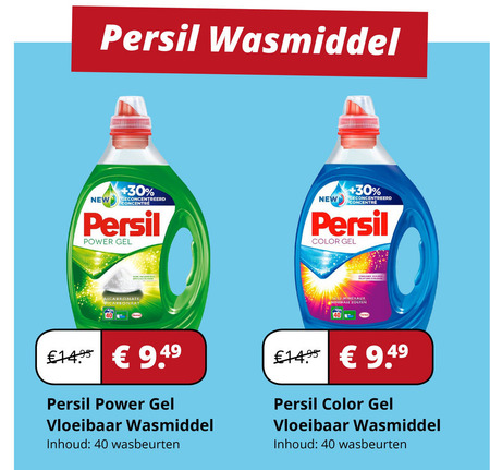 Persil   wasmiddel folder aanbieding bij  Voordeeldrogisterij.nl - details