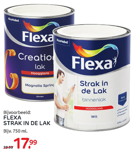 Flexa   lak folder aanbieding bij  Praxis - details