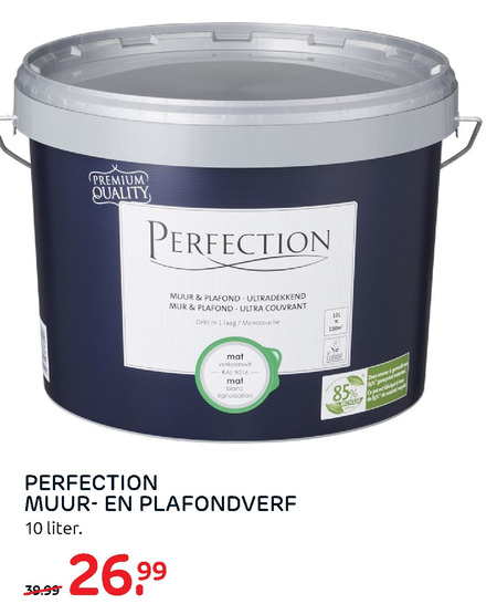 Perfection   plafondverf folder aanbieding bij  Praxis - details