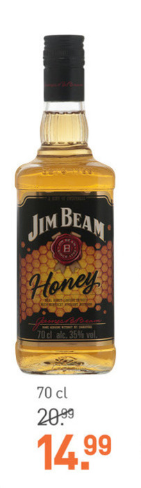 Jim Beam   bourbon folder aanbieding bij  Gall & Gall - details