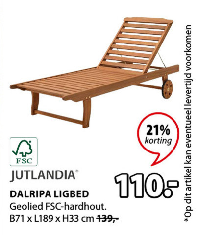 Goederen Poging club Jutlandia ligbed folder aanbieding bij Jysk - details