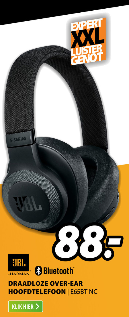 JBL   koptelefoon folder aanbieding bij  Expert - details