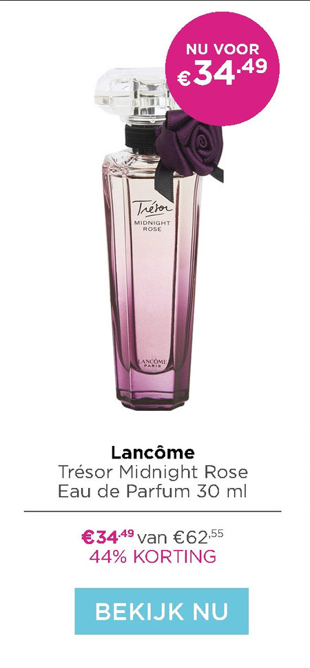 Lancome   eau de parfum folder aanbieding bij  Ici Paris XL - details