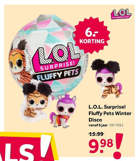 L.O.L. Surprise   poppetjes folder aanbieding bij  Intertoys - details