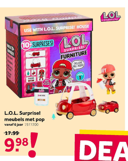 L.O.L. Surprise   poppetjes folder aanbieding bij  Intertoys - details