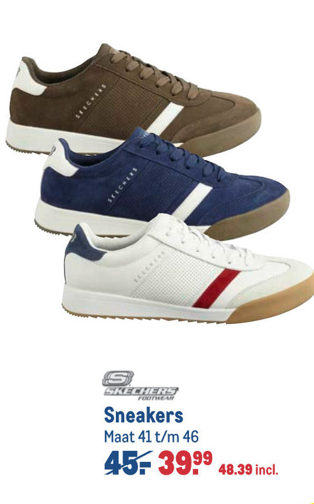 marionet procedure pantoffel Skechers heren sneakers folder aanbieding bij Makro - details