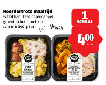 Noordertrots   maaltijdsalade folder aanbieding bij  Poiesz - details