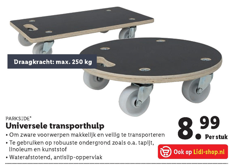 Parkside   meubelroller folder aanbieding bij  Lidl - details