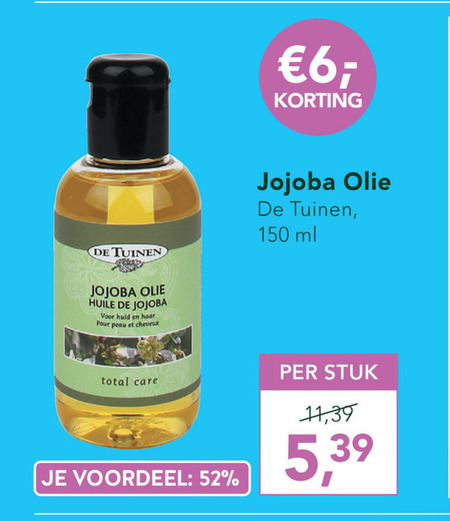 De Tuinen Huismerk   huidolie folder aanbieding bij  Holland & Barrett - details