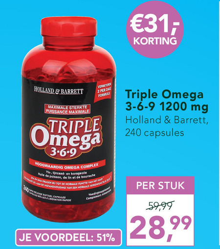 Holland and Barrett   voedingssupplement folder aanbieding bij  Holland & Barrett - details