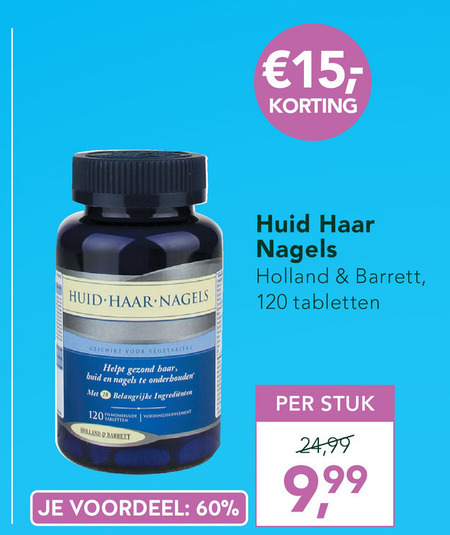 Holland and Barrett   voedingssupplement folder aanbieding bij  Holland & Barrett - details